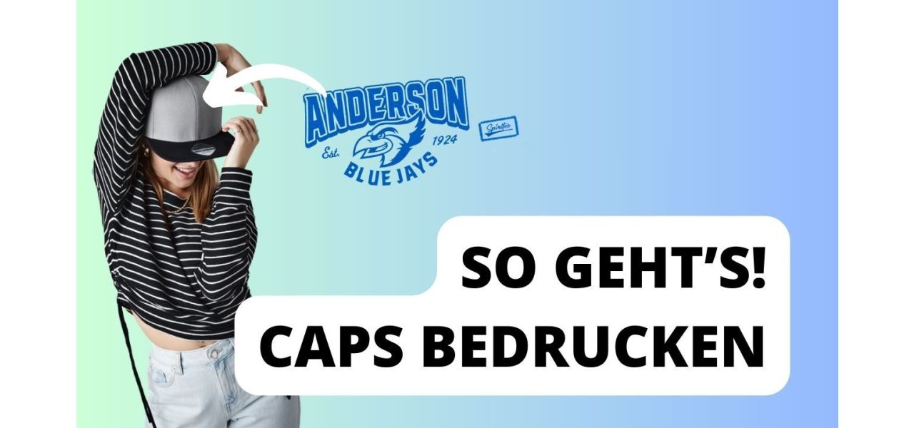 Caps bedrucken Tutorial